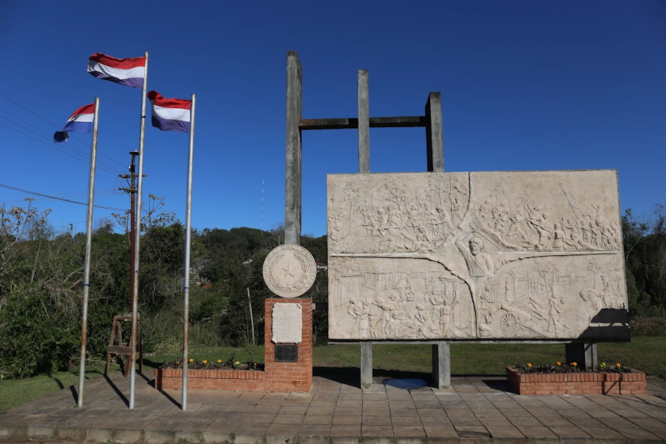 Mural del Hospital de Sangre Piribebuy